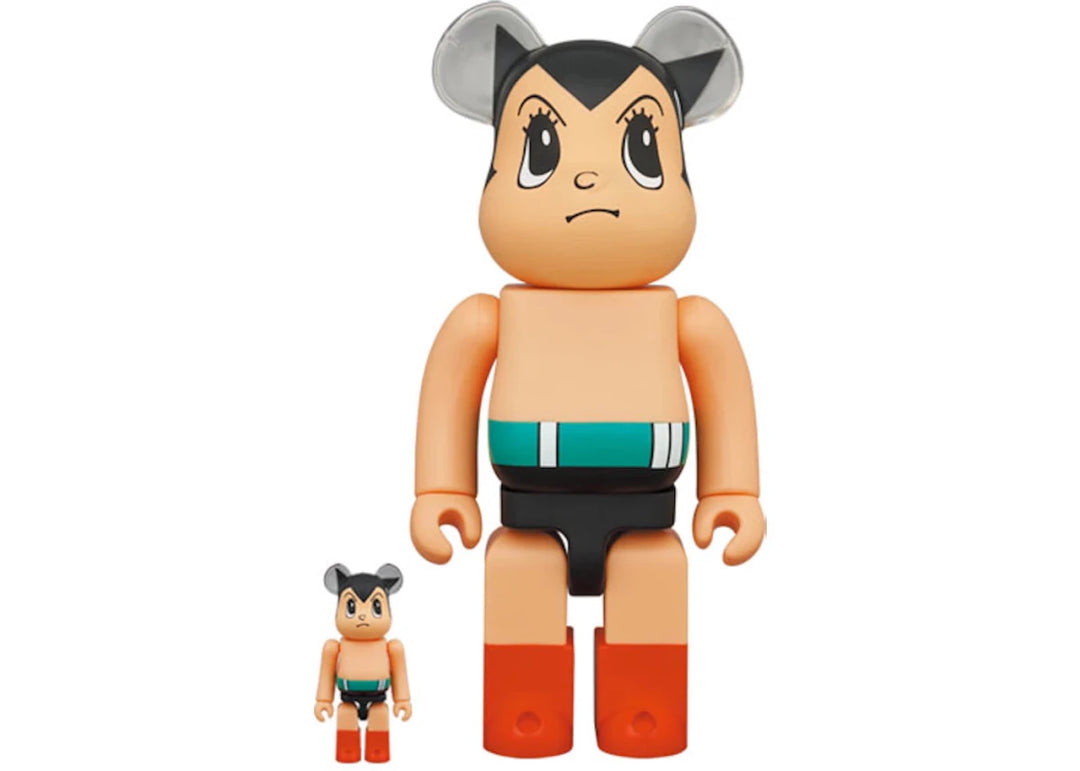 Bearbrick Astro Boy Brave Ver. 100% & 400% Set - Collectibles - Jawns on Fire Sneakers & Shoes