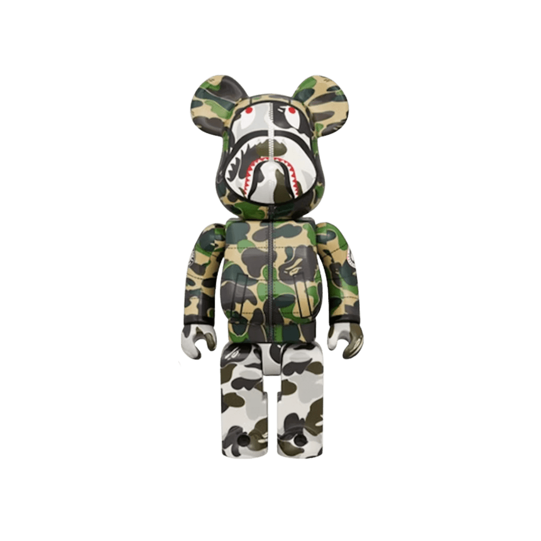 Bearbrick BAPE(R) x Canada Goose Shark 100% Green Camo - Collectibles - Jawns on Fire Sneakers & Shoes