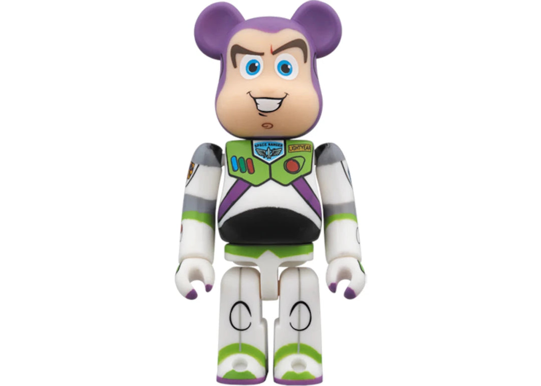 Bearbrick Buzz Lightyear 400% White - No Box - Collectibles - Jawns on Fire Sneakers & Shoes
