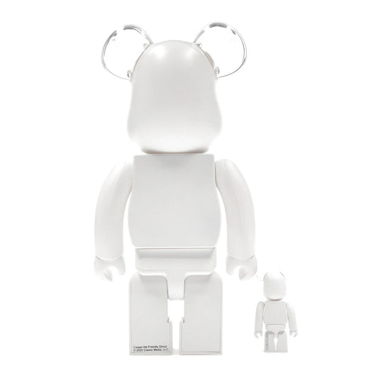 Bearbrick Casper the Friendly Ghost 100% & 400% Set White No Box - Collectibles - Jawns on Fire Sneakers & Shoes