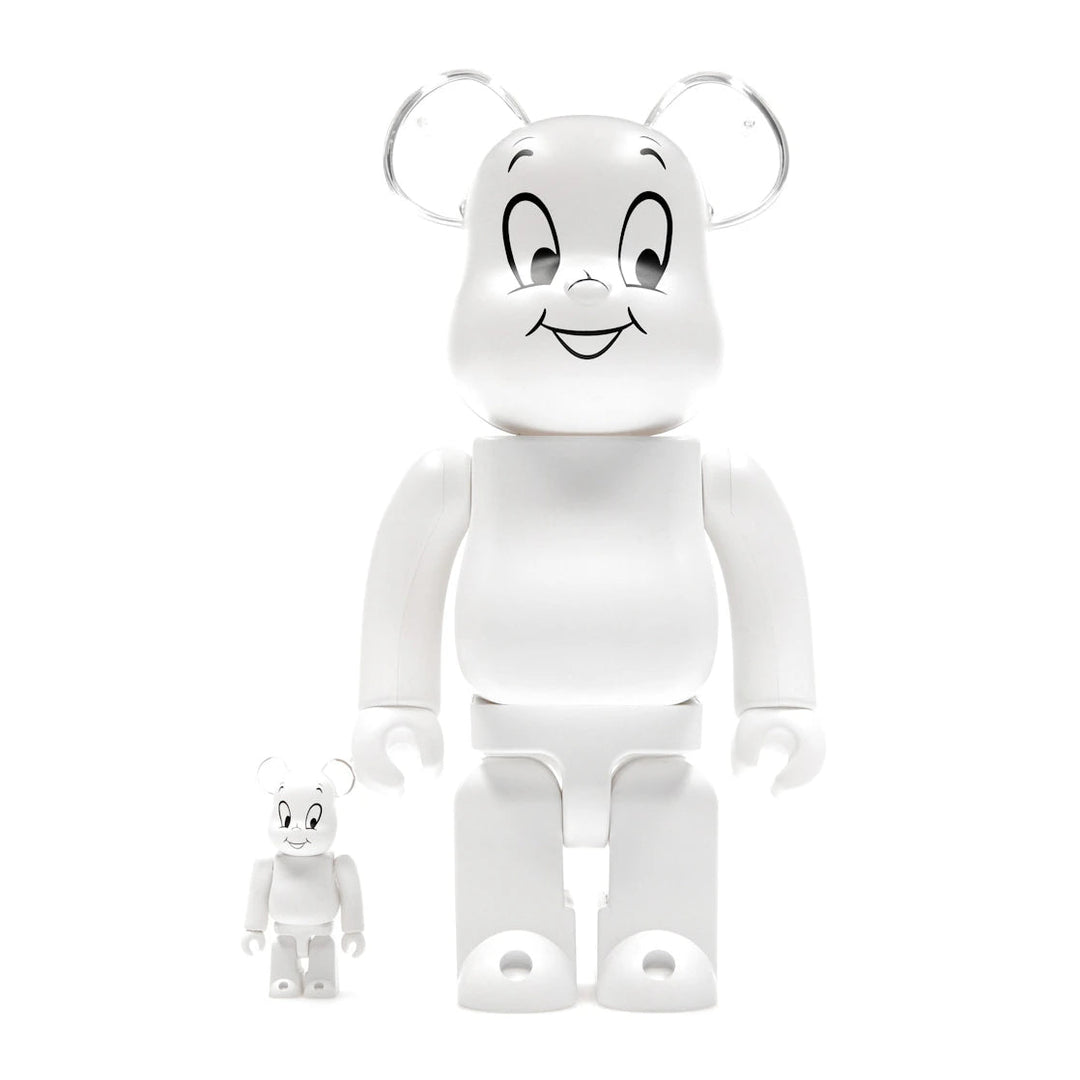 Bearbrick Casper the Friendly Ghost 100% & 400% Set White No Box - Collectibles - Jawns on Fire Sneakers & Shoes