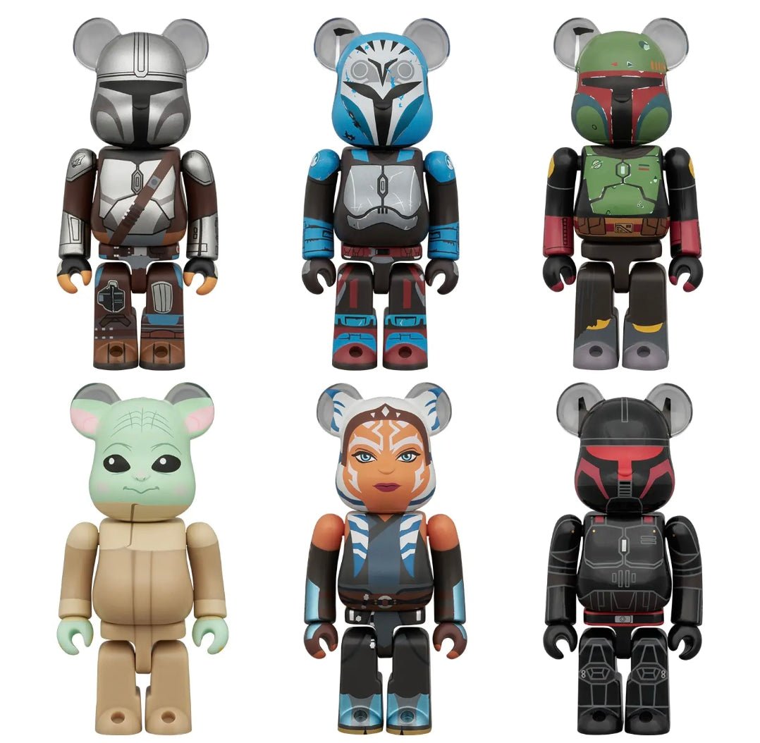 Bearbrick Chase Mandalorian Starwars Sealed Blind Box 100% - Collectibles - Jawns on Fire Sneakers & Shoes