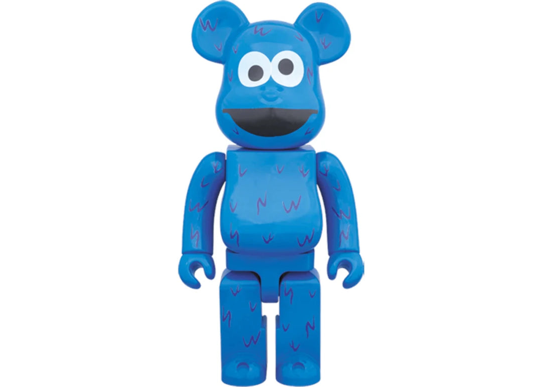 Bearbrick Cookie Monster 400% Blue - Collectibles - Jawns on Fire Sneakers & Shoes