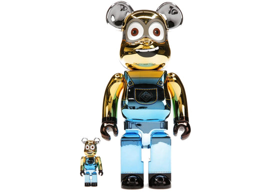Bearbrick DAVE 100% &amp; 400% Set CHROME Ver. - Collectibles - Jawns on Fire Sneakers &amp; Shoes
