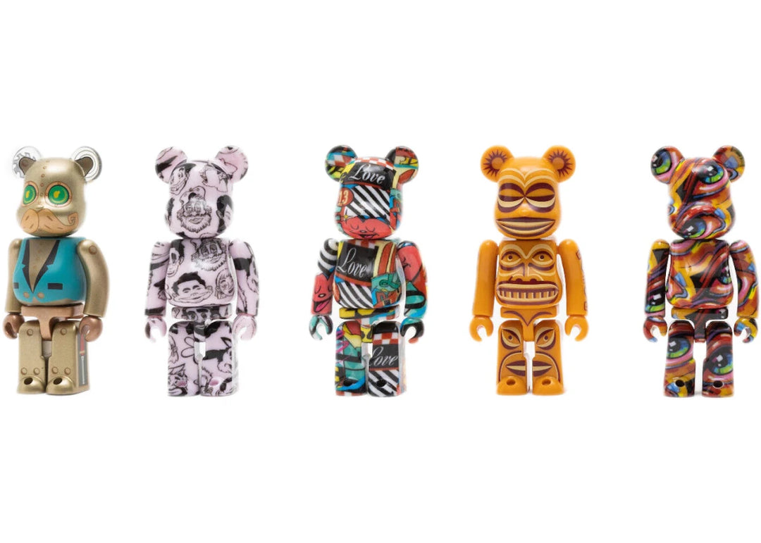 Bearbrick DesignerCon Artist Series 4 (Doktor A, Bobby Hundreds, Nina Palomba, Shag and Hannah Webb) 100% (Set of 5) - Collectibles - Jawns on Fire Sneakers & Shoes