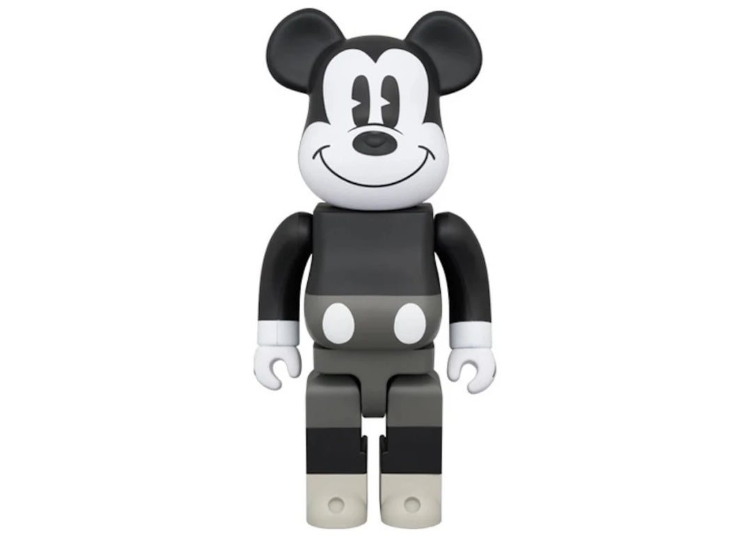 Bearbrick Disney Mickey Mouse 400% Black/White - Collectibles - Jawns on Fire Sneakers & Shoes