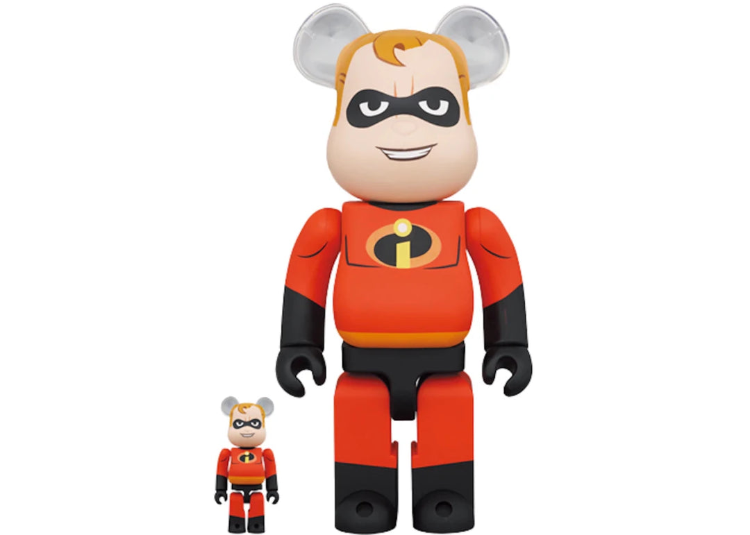 Bearbrick Disney Pixar Mr. Incredible 400% - Collectibles - Jawns on Fire Sneakers & Shoes