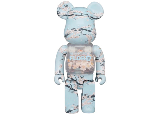 Bearbrick Flor@ Sakura 400% - Collectibles - Jawns on Fire Sneakers &amp; Shoes