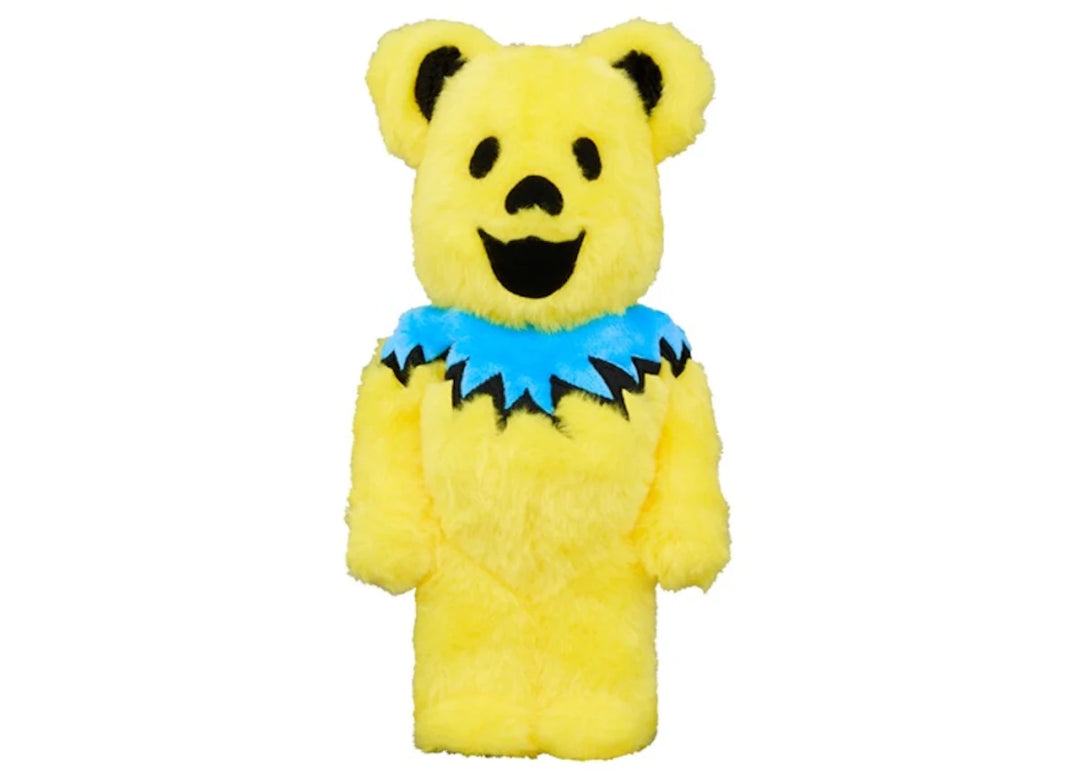 Bearbrick Grateful Dead Dancing Bears Costume 4 Yellow - Collectibles - Jawns on Fire Sneakers & Shoes