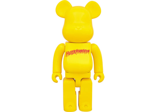 Bearbrick Hulkamania 400% Yellow - Collectibles - Jawns on Fire Sneakers &amp; Shoes