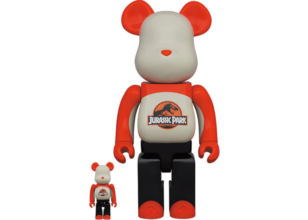 Bearbrick Jurassic Park 100% & 400% Set - Collectibles - Jawns on Fire Sneakers & Shoes