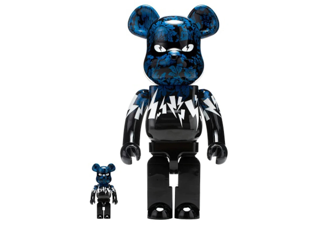 Bearbrick Macau 2023 x Neil Barrett 100% &amp; 400% Set - Collectibles - Jawns on Fire Sneakers &amp; Shoes