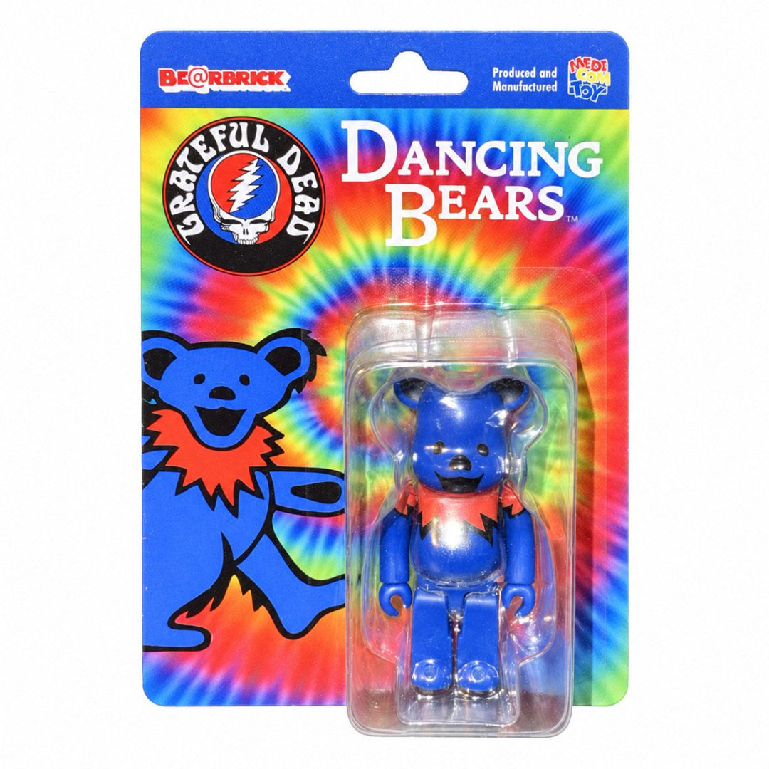 Bearbrick Medicom Toy x Grateful Dead Dancing Bear Blue 100% - Collectibles - Jawns on Fire Sneakers &amp; Shoes