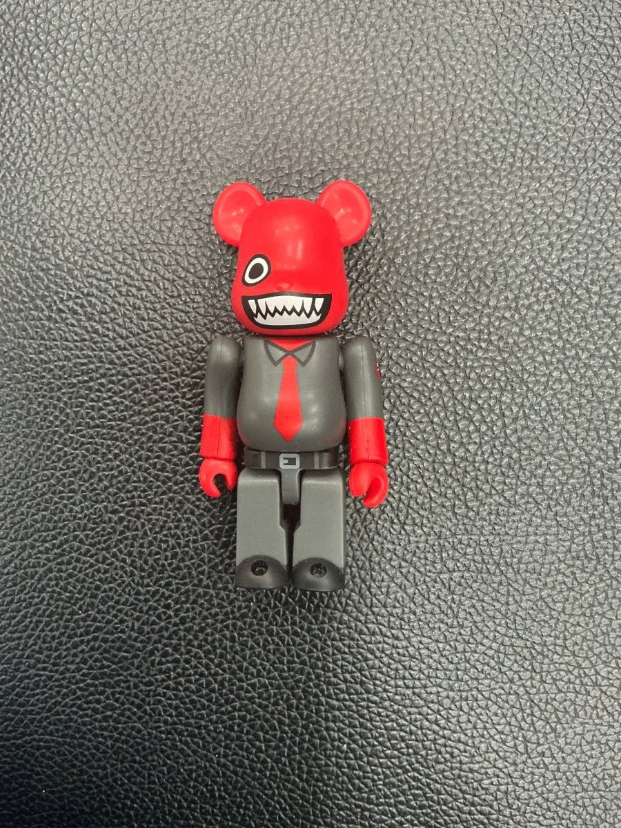 Bearbrick Neon Seven Mad Rabbit x Café Pascucci 100% - Designer Toy - Jawns on Fire Sneakers & Shoes