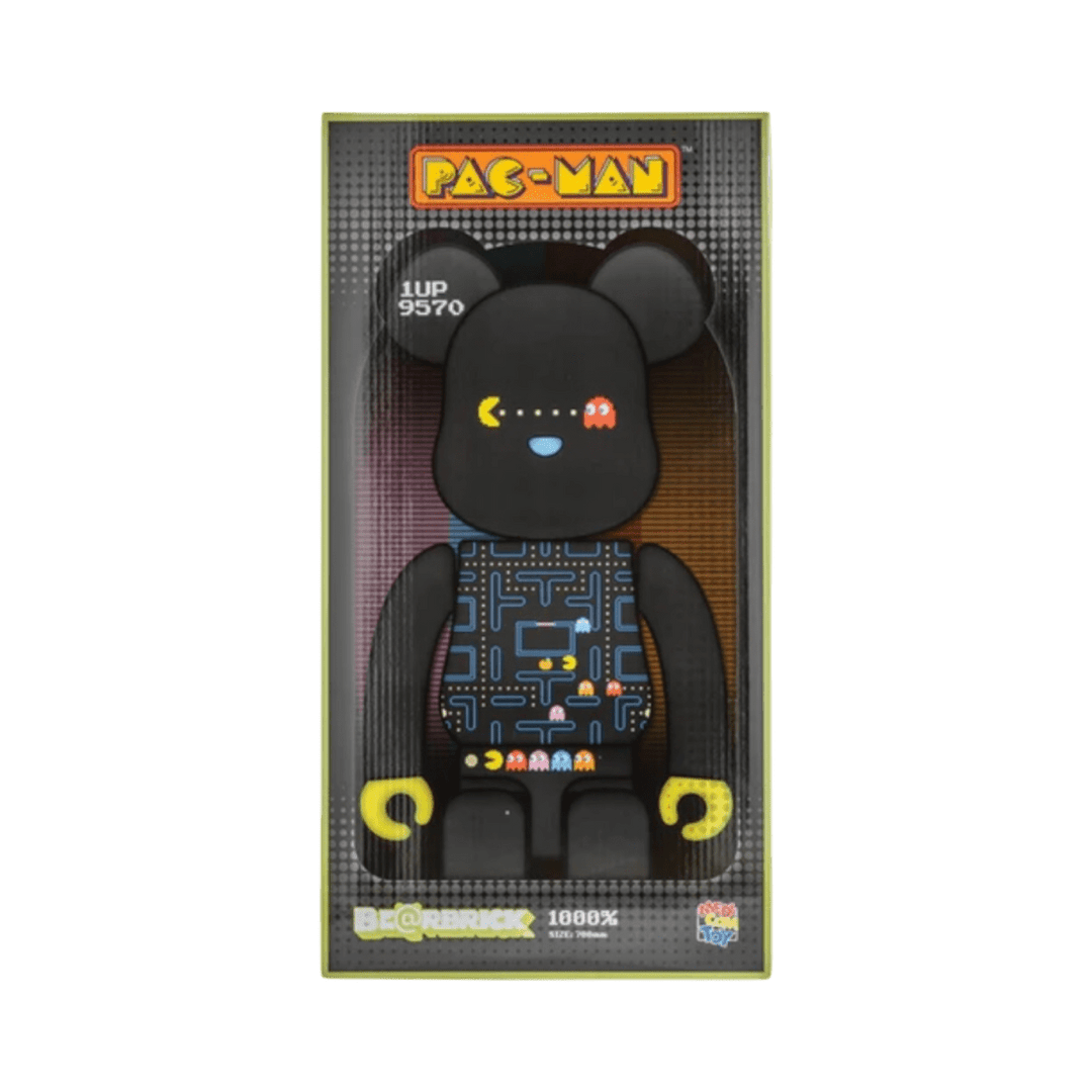 Bearbrick Pac - Man 1000% - Toy - Jawns on Fire Sneakers & Shoes