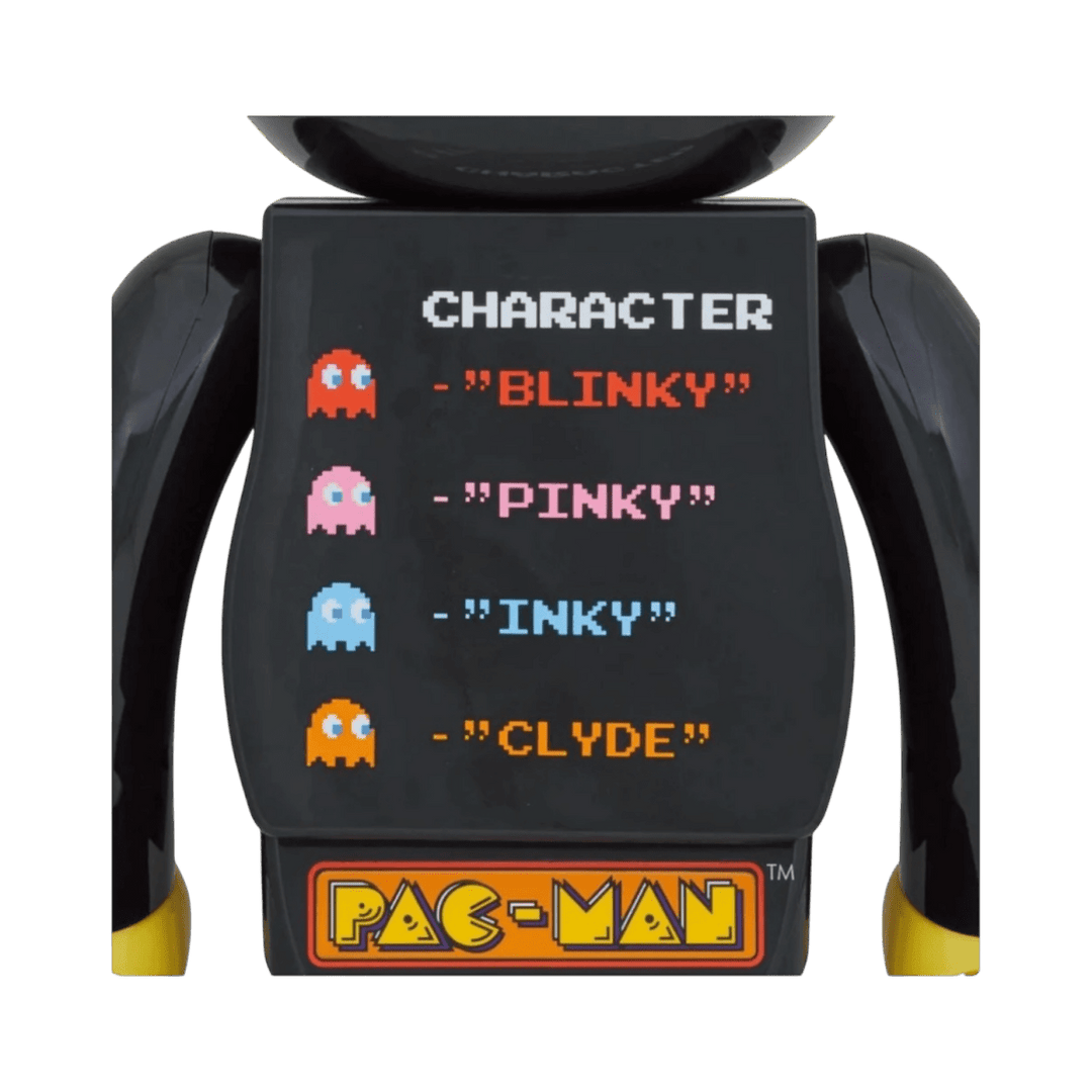 Bearbrick Pac - Man 1000% - Toy - Jawns on Fire Sneakers & Shoes