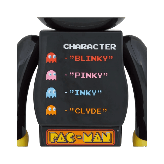 Bearbrick Pac - Man 1000% - Toy - Jawns on Fire Sneakers & Shoes