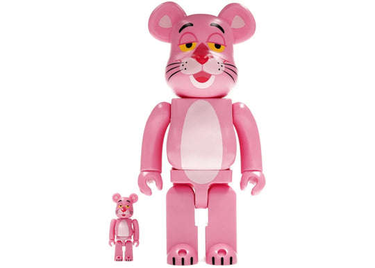 Bearbrick Pink Panther 100% &amp; 400% Set - Collectibles - Jawns on Fire Sneakers &amp; Shoes