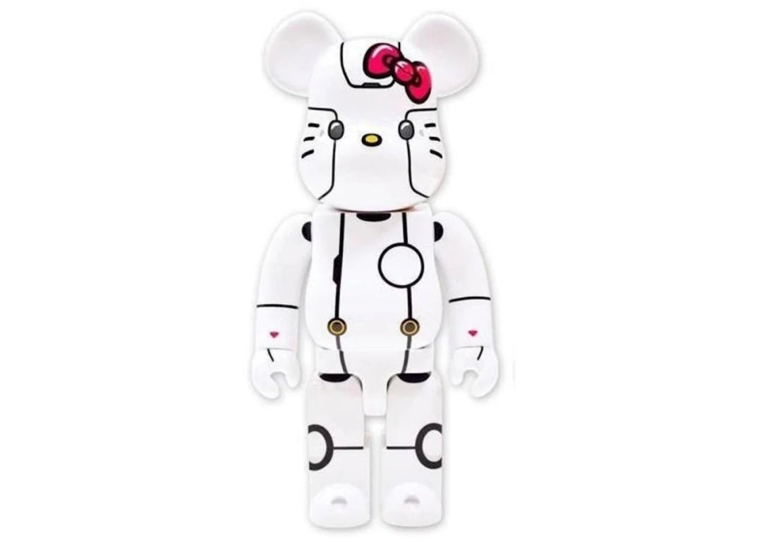 Bearbrick Robot Hello Kitty 100% White - Collectibles - Jawns on Fire Sneakers &amp; Shoes