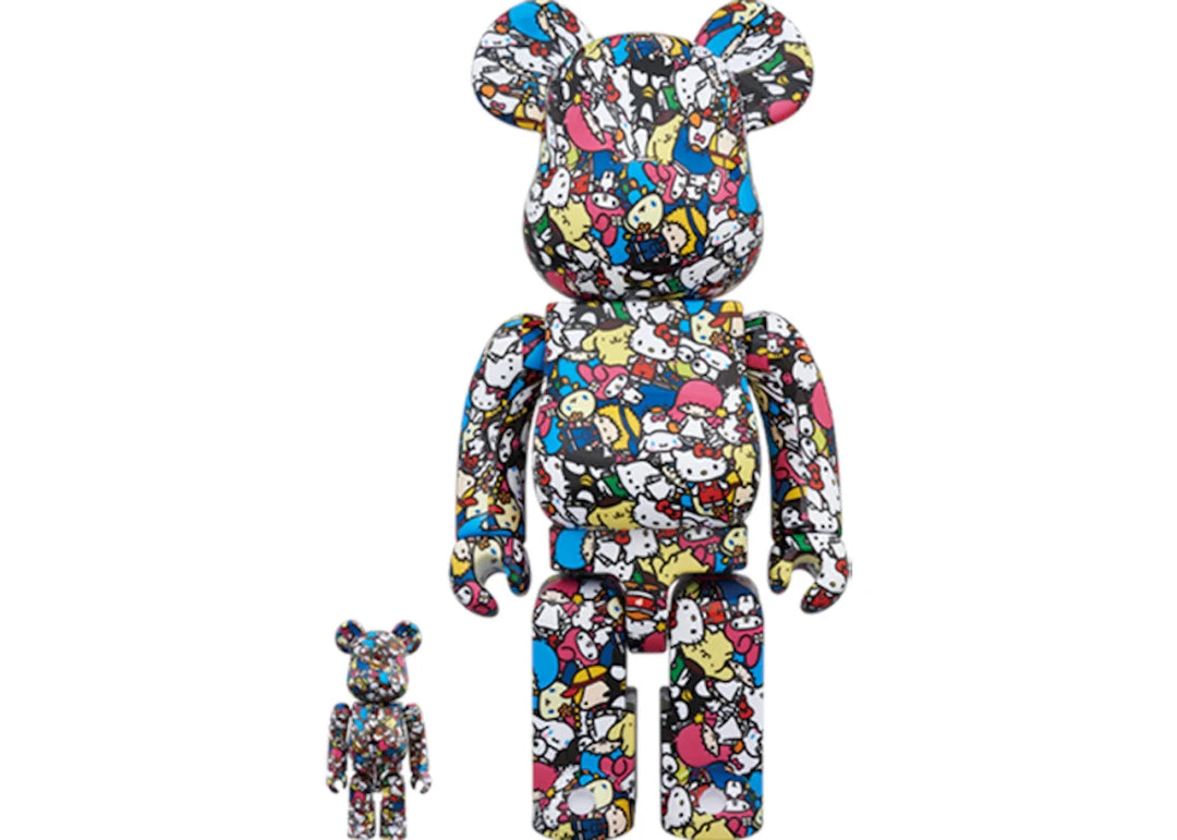 Bearbrick Sanrio Characters 100% & 400% Set Multi - Collectibles - Jawns on Fire Sneakers & Shoes
