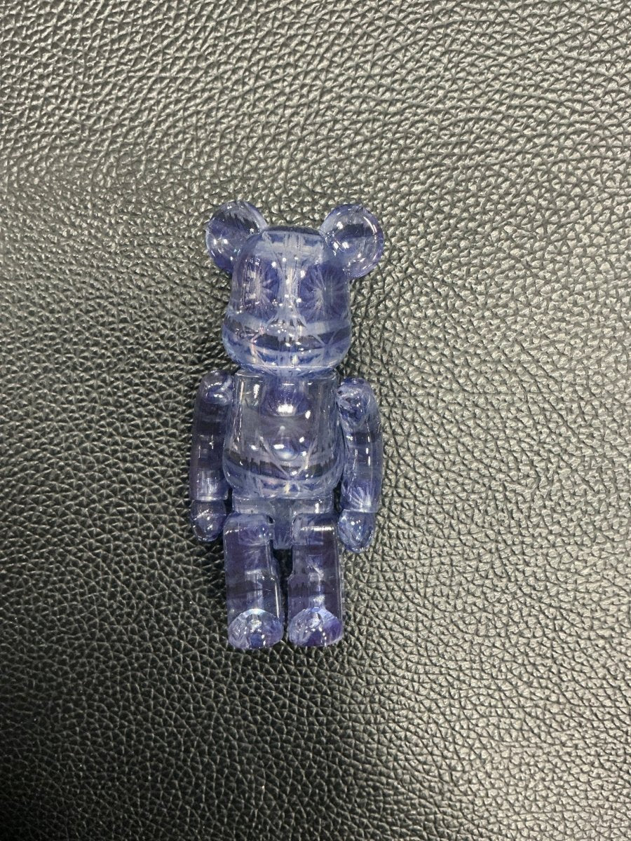 Bearbrick Series 47 transparent purple "Pattern" - Designer Toy - Jawns on Fire Sneakers & Shoes