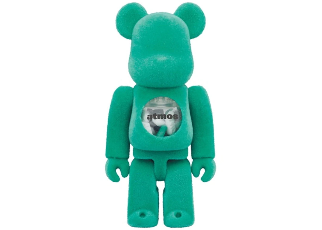 Bearbrick x atmos Wind and Sea Type-2 100% &amp; 400% Set Green - Collectibles - Jawns on Fire Sneakers &amp; Shoes