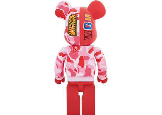 Bearbrick x Bape Camo Shark 2018 Version 1000% Pink - Collectibles - Jawns on Fire Sneakers &amp; Shoes