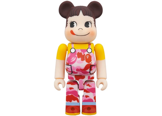 Bearbrick x BAPE Peko - chan 100% & 400% Set Pink Camo - Collectibles - Jawns on Fire Sneakers & Shoes