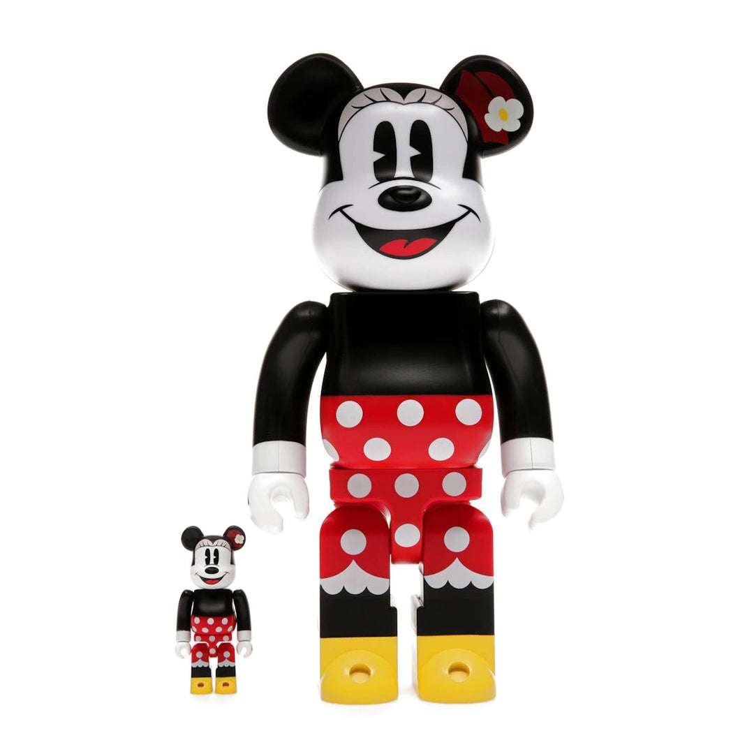 Bearbrick x Disney Minnie Mouse 100% &amp; 400% Set - Collectibles - Jawns on Fire Sneakers &amp; Shoes
