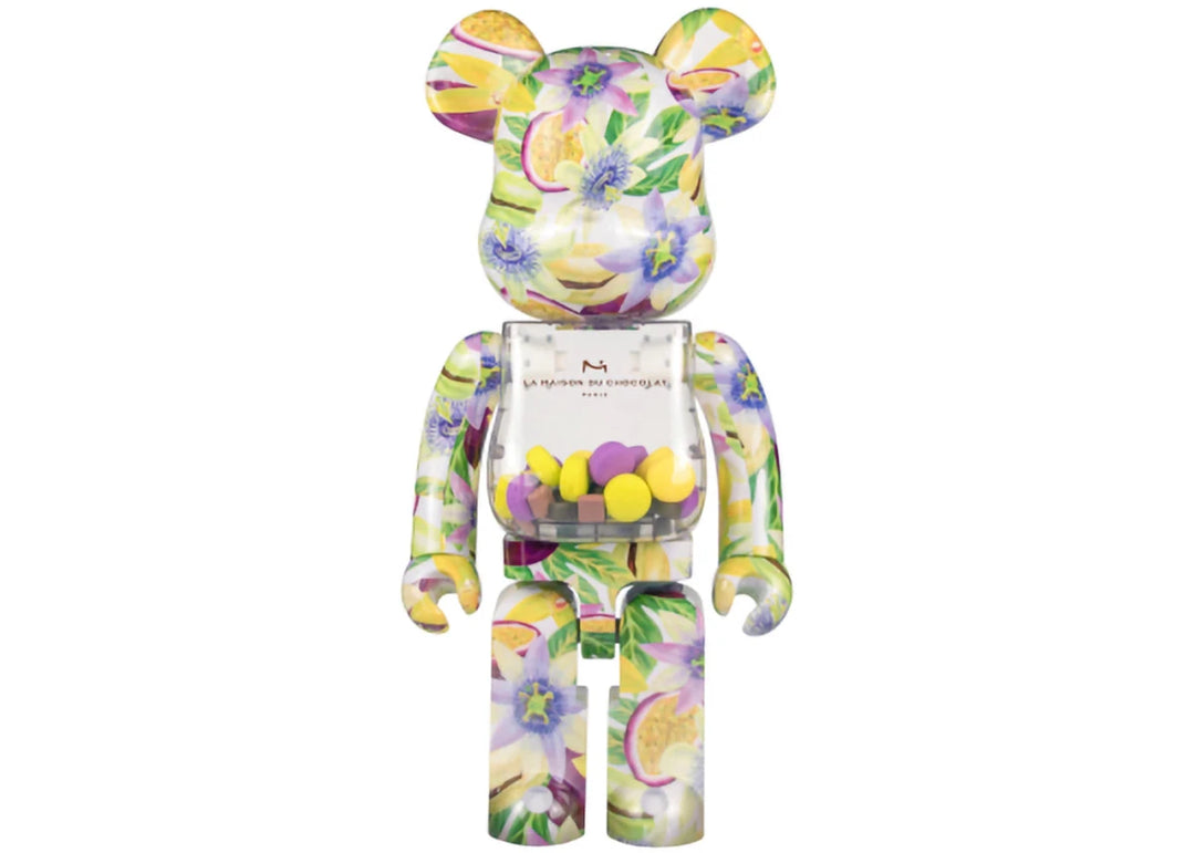 Bearbrick x La Maison du Chocolate 1000% Passion Fruits - Collectibles - Jawns on Fire Sneakers &amp; Shoes
