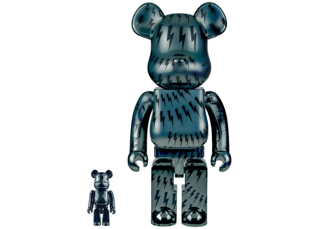 Bearbrick x Neil Barrett 400% Dark Blue - Collectibles - Jawns on Fire Sneakers & Shoes