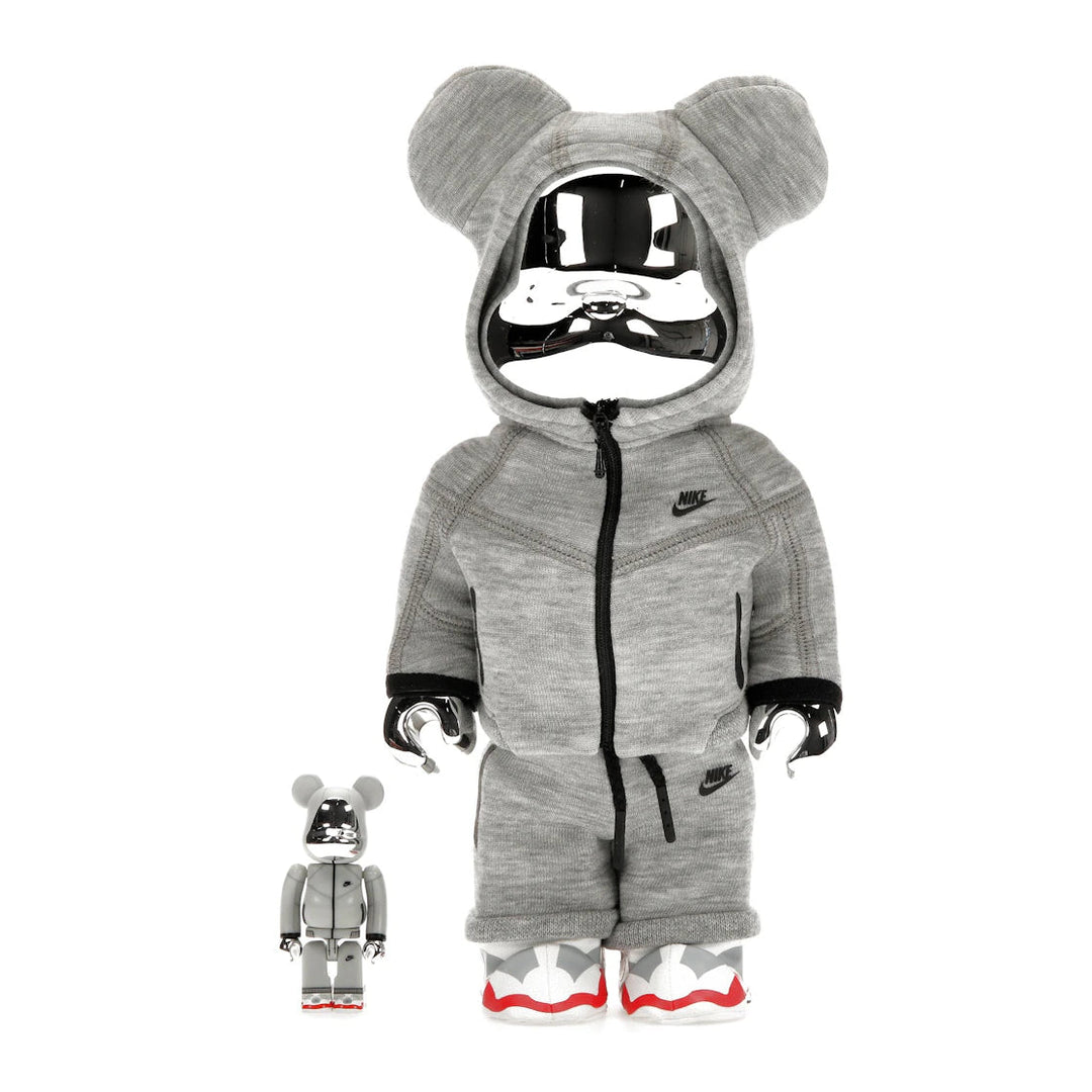 Bearbrick x Nike Tech Fleece N98 100% & 400% Set - Collectibles - Jawns on Fire Sneakers & Shoes
