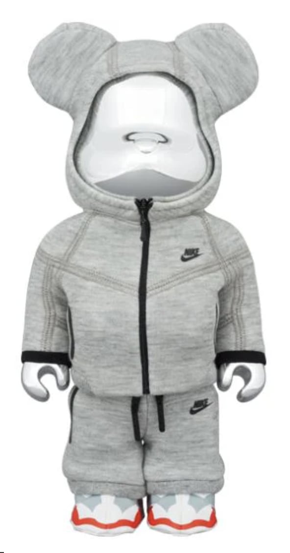Bearbrick x Nike Tech Fleece N98 1000% - Collectibles - Jawns on Fire Sneakers & Shoes
