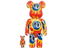 Bearbrick x Primal Scream (Screamadelica) 100% & 400% Set - Collectibles - Jawns on Fire Sneakers & Shoes