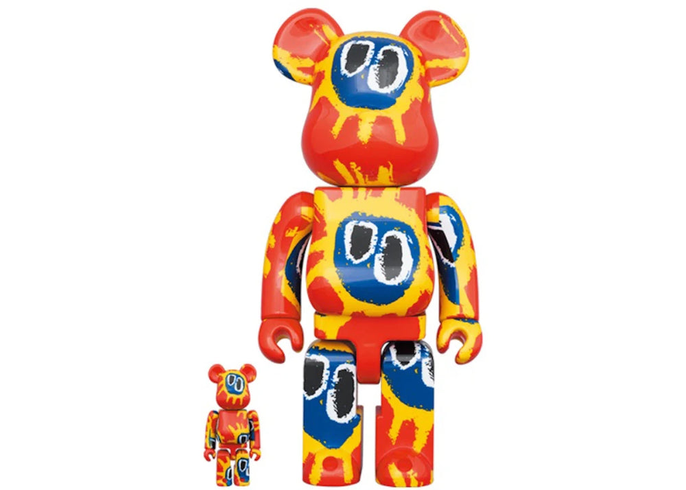 Bearbrick x Primal Scream (Screamadelica) 100% & 400% Set - Collectibles - Jawns on Fire Sneakers & Shoes