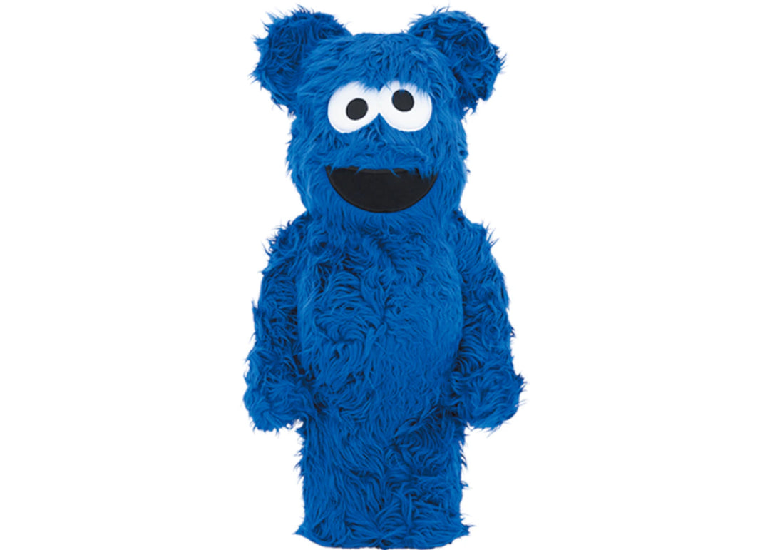 Bearbrick x Sesame Street Cookie Monster Costume Ver. 1000% - Collectibles - Jawns on Fire Sneakers & Shoes