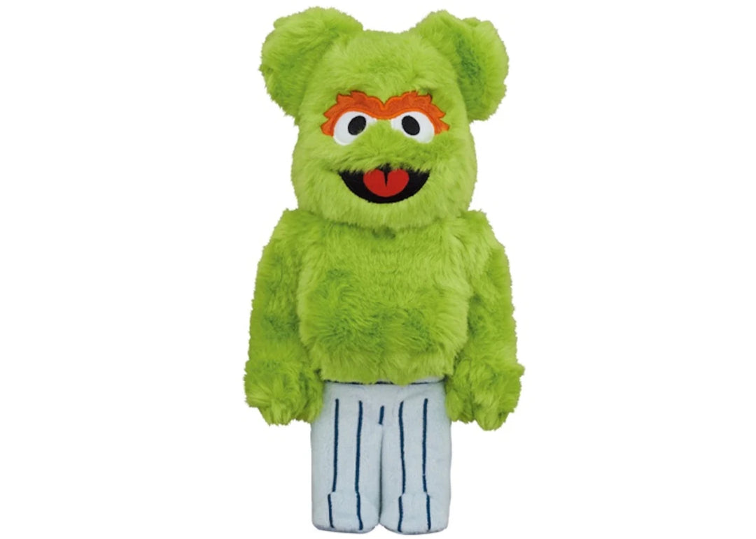 Bearbrick x Sesame Street Oscar the Grouch Costume Ver. 400% - Collectibles - Jawns on Fire Sneakers &amp; Shoes