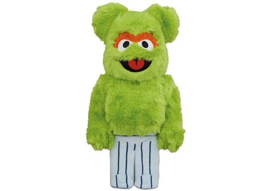 Bearbrick x Sesame Street Oscar the Grouch Costume Ver. 400% - Collectibles - Jawns on Fire Sneakers &amp; Shoes