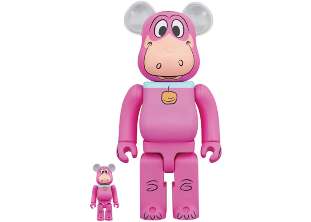 Bearbrick x The Flintstones Dino 100% &amp; 400% Set Pink - Collectibles - Jawns on Fire Sneakers &amp; Shoes