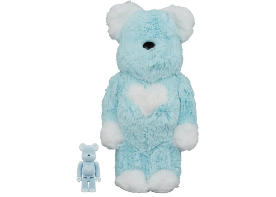 Bearbrick x Valmuer 100% & 400% Set Blue - Collectibles - Jawns on Fire Sneakers & Shoes