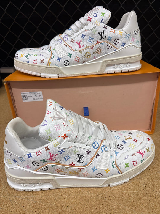 Takashi Murakami x Louis Vuitton Trainer 'White' (Men 13) Used