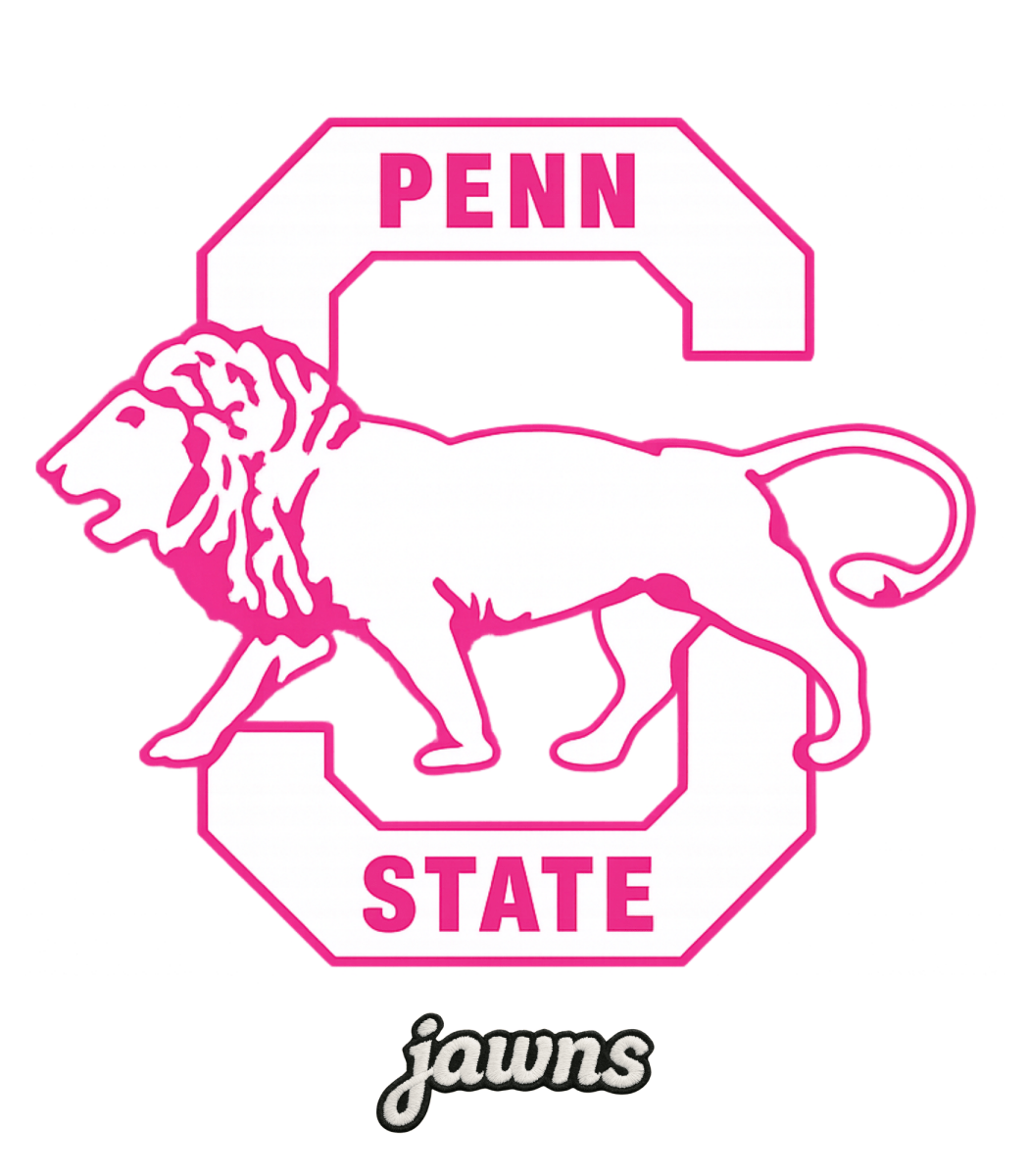 BIG "State" Lion Hot Pink - Only Jawns - Black T-Shirt - Hoodie - Jawns on Fire Sneakers & Shoes