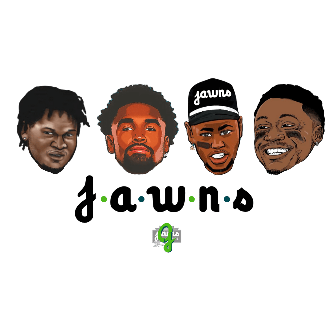 Birds 'JAWNS' Gear - Original Jawns Gear - T-Shirt - Jawns on Fire Sneakers & Shoes