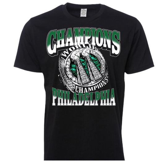 Birds Philadelphia Championship Ring T-Shirt - Original Jawns Gear - T-Shirt - Jawns on Fire Sneakers & Shoes