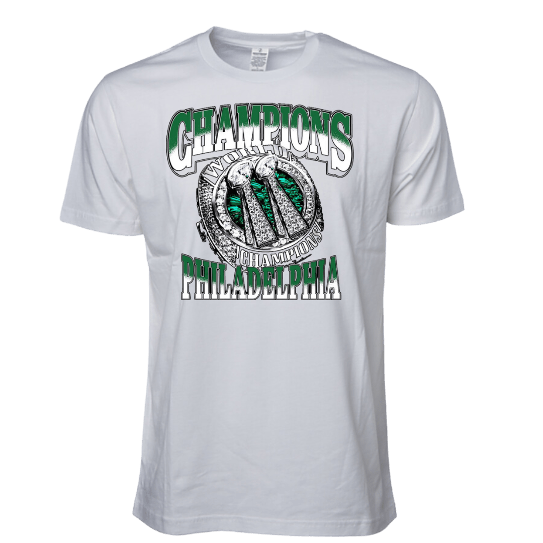 Birds Philadelphia Championship Ring T-Shirt - Original Jawns Gear - T-Shirt - Jawns on Fire Sneakers & Shoes