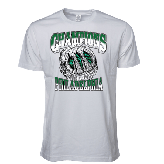 Birds Philadelphia Championship Ring T-Shirt - Original Jawns Gear - T-Shirt - Jawns on Fire Sneakers & Shoes