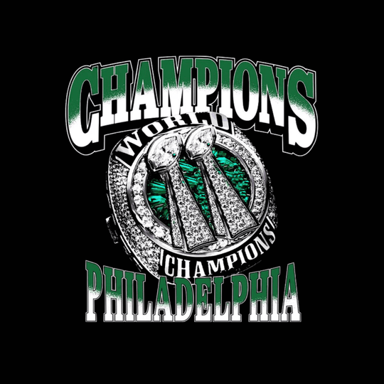 Birds Philadelphia Championship Ring T-Shirt - Original Jawns Gear - T-Shirt - Jawns on Fire Sneakers & Shoes