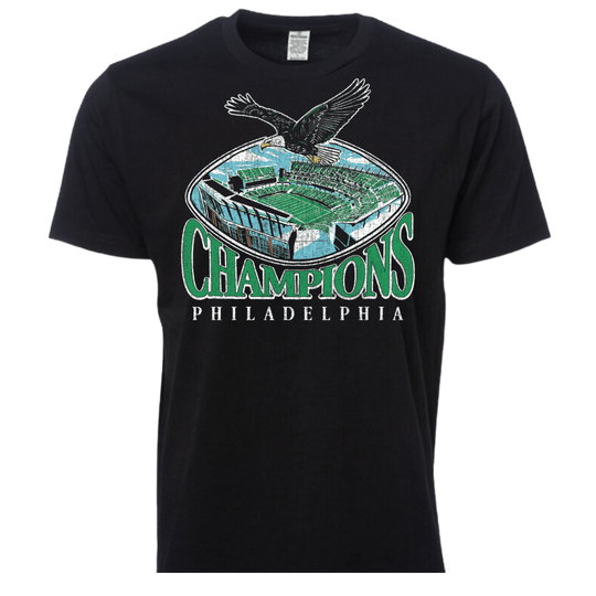 Birds Philadelphia Championship Stadium T-Shirt - Original Jawns Gear - T-Shirt - Jawns on Fire Sneakers & Shoes