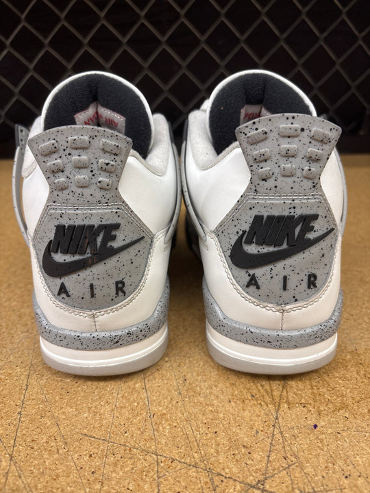 Jordan 4 White Cement  Men 9.5 Used