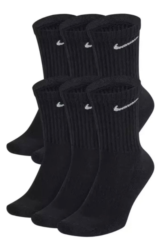 Black Nike Socks 12-15 3 Pack - Clothing Accessory - Jawns on Fire Sneakers & Shoes